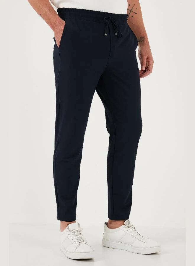 Buratti  Buratti Stretch Regular Fit Normal Waist Straight Leg Jogger Pants Men's TROUSERS CF25617801 for Men | Best Price UAE