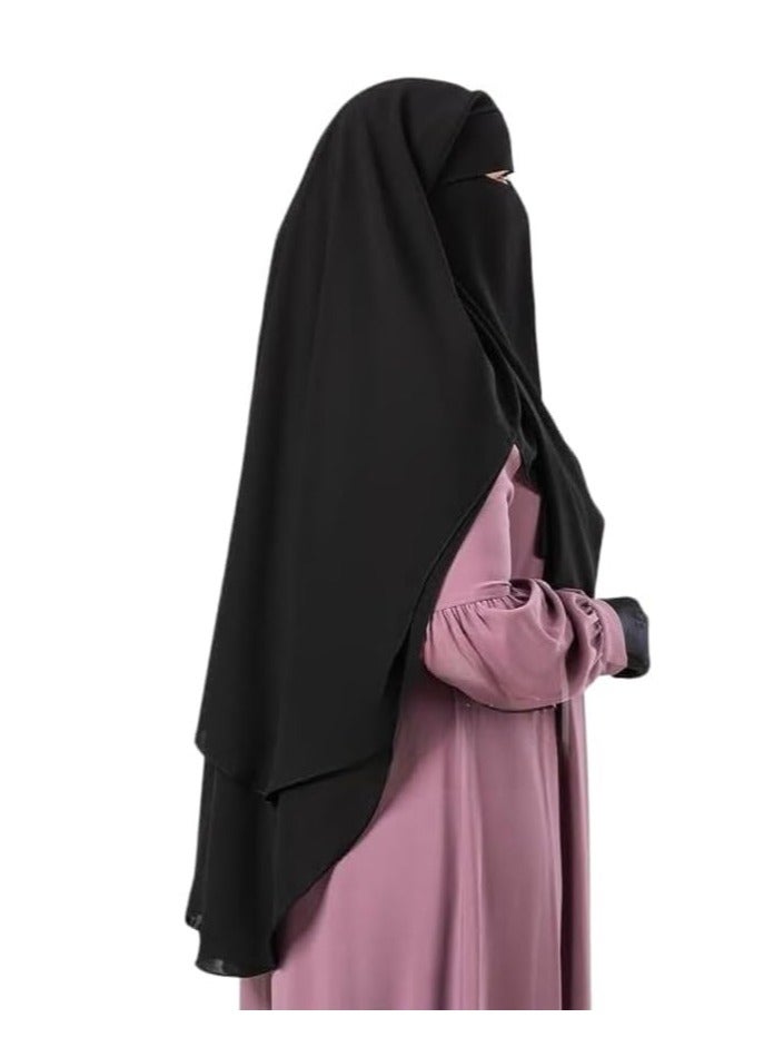 Tenda niqab without lens, black - Image 3