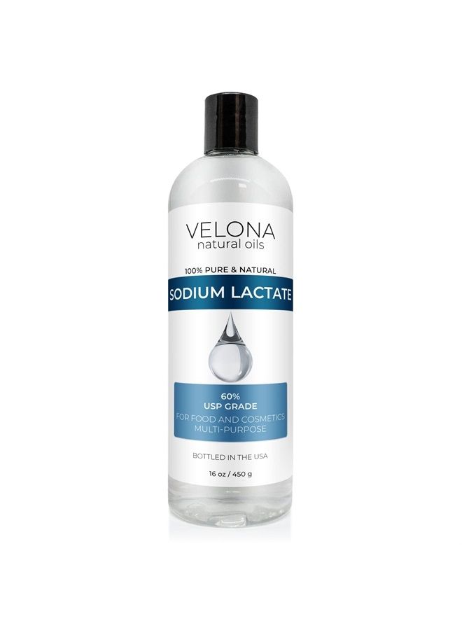 Velona Sodium Lactate 60% - 16 oz | USP Grade Natural Preservative | for Soap Making & Lotions | Harder Bar of Soap, pH Regulator, Glycerin Substitute, Provides and Keep Moisture - Image 2