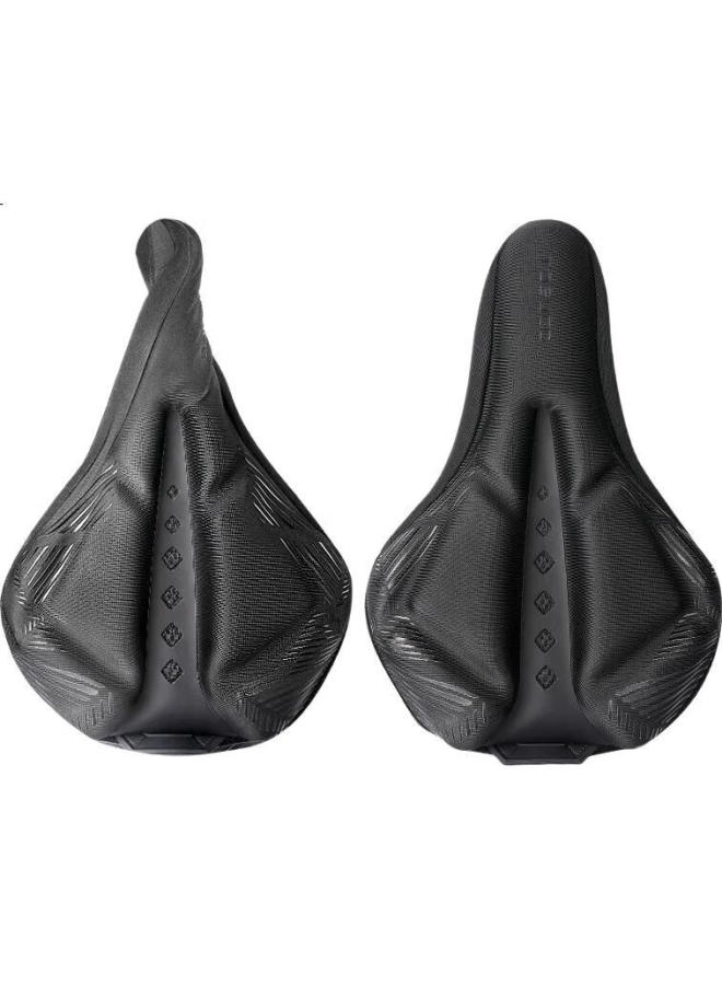 TOSUOD Soft Thick Silicone Gel Shock Absorbing Bicycle Seat Cover Hollow Mountain Road Bike Saddle Cushion Cycling Equipment - Image 3
