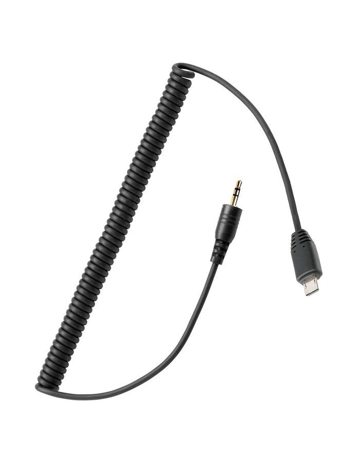 PHOLSY 2.5mm S8 Off-Camera Remote Shutter Release Connecting Cord Cable for Sony Cameras, Replacement Sony RM-SPR1 Cable - Image 1