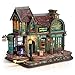 FUNPOLA 3D Wooden Puzzle Magic Bookstore with LED Lights DIY Miniature Kit Spellbound Bookshop Home Dcor Display Creative Gift for Adults and Teens - Image 2