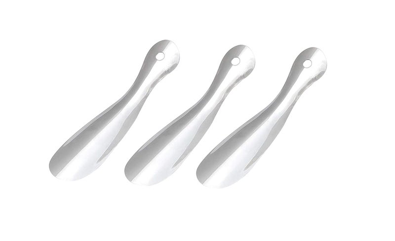 SNP Shoe Horn Steel 6.5 Inch Hard for (Pack of 3) for Office/Home/Travel - Image 3