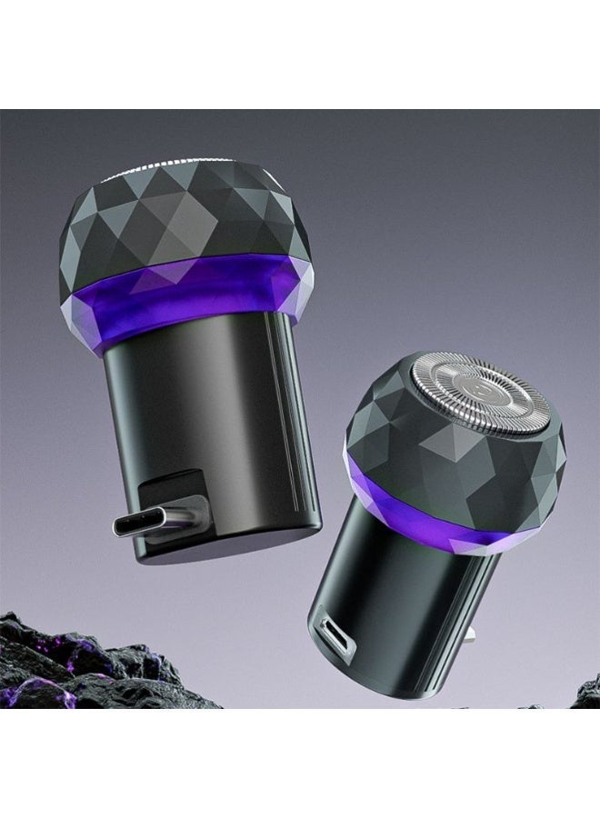 Portable USB-C Phone Shaver - 6500 RPM High-Speed Electric Razor - Instant On-The-Go Grooming for Missed Spots - Image 4