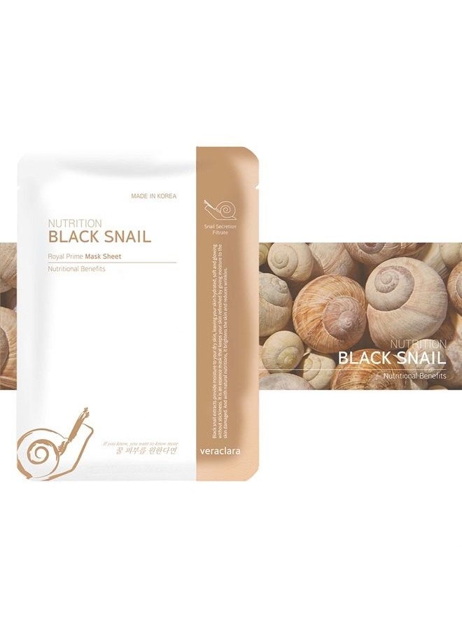 veraclara - ] Facial Mask Sheet | Korean Skincare | Lighten, Moisturize, Firming Skin | Diminish Dark Spot & Circles (16PRIMECOMBE) - Image 1