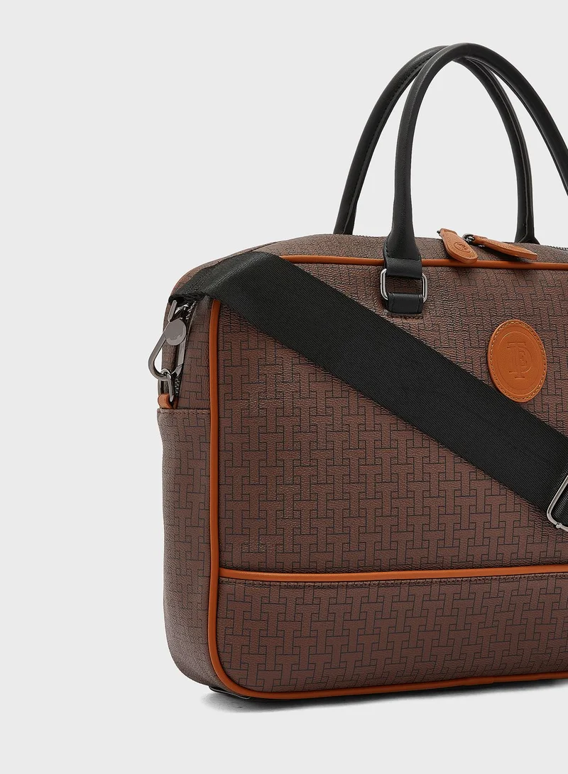 Ted Baker Traymon T Monogram Document Bag