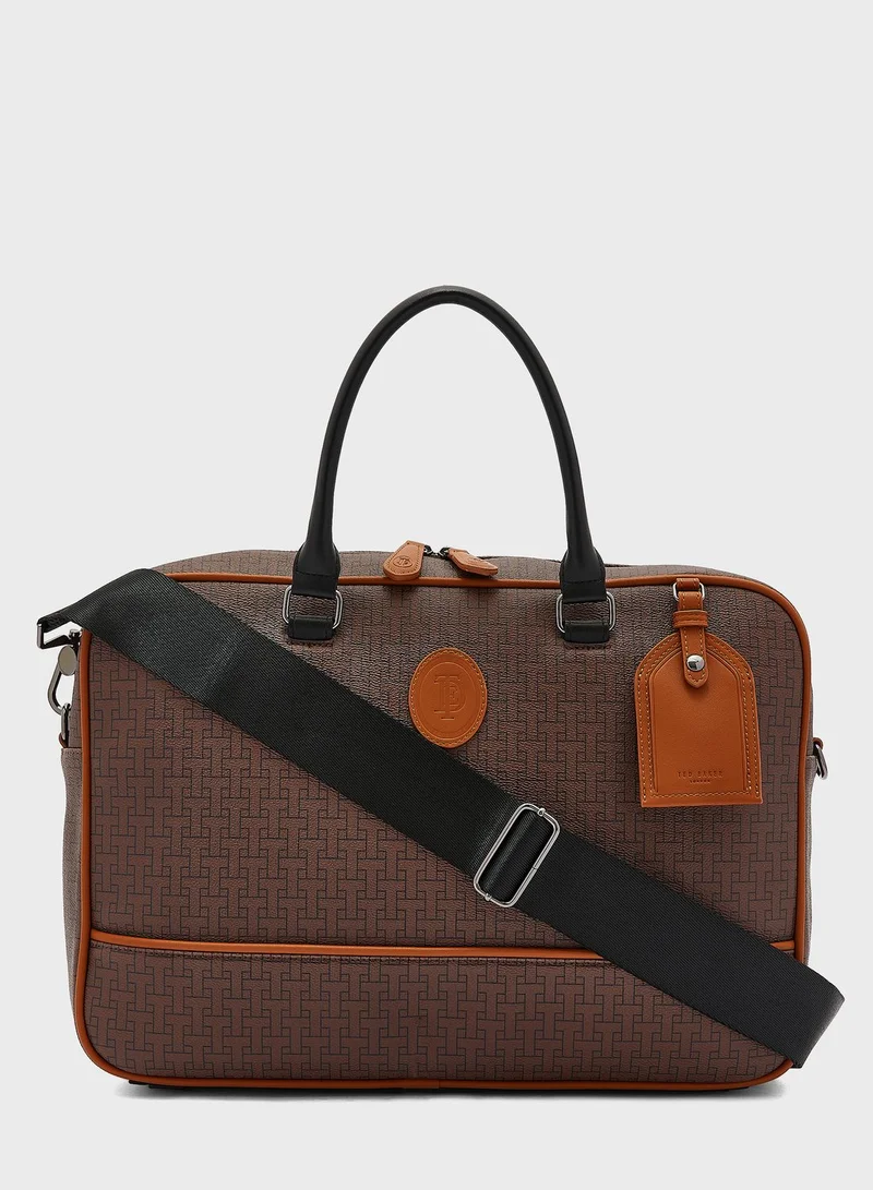 Ted Baker Traymon T Monogram Document Bag