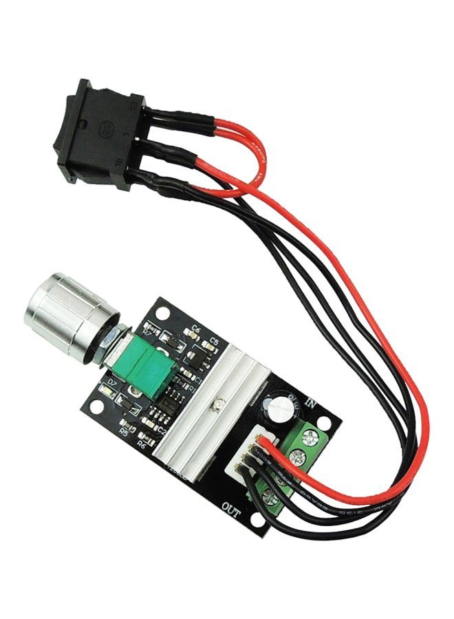 NIBEMINENT DC Motor Speed Controller Black/Red/Green  - Image 1