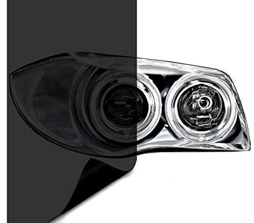 VViViD AirTint Dark Black Headlight Taillight Tint AirRelease Vinyl Wrap Film Roll 15ft x 5ft Bulk Roll