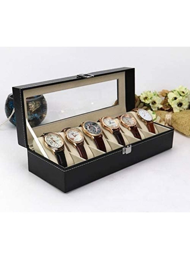 بادوم صندوق الساعات الجلدية - Image 1