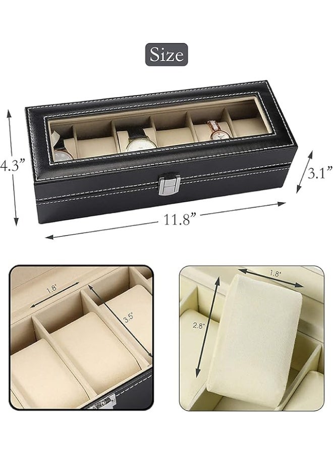 بادوم صندوق الساعات الجلدية - Image 3