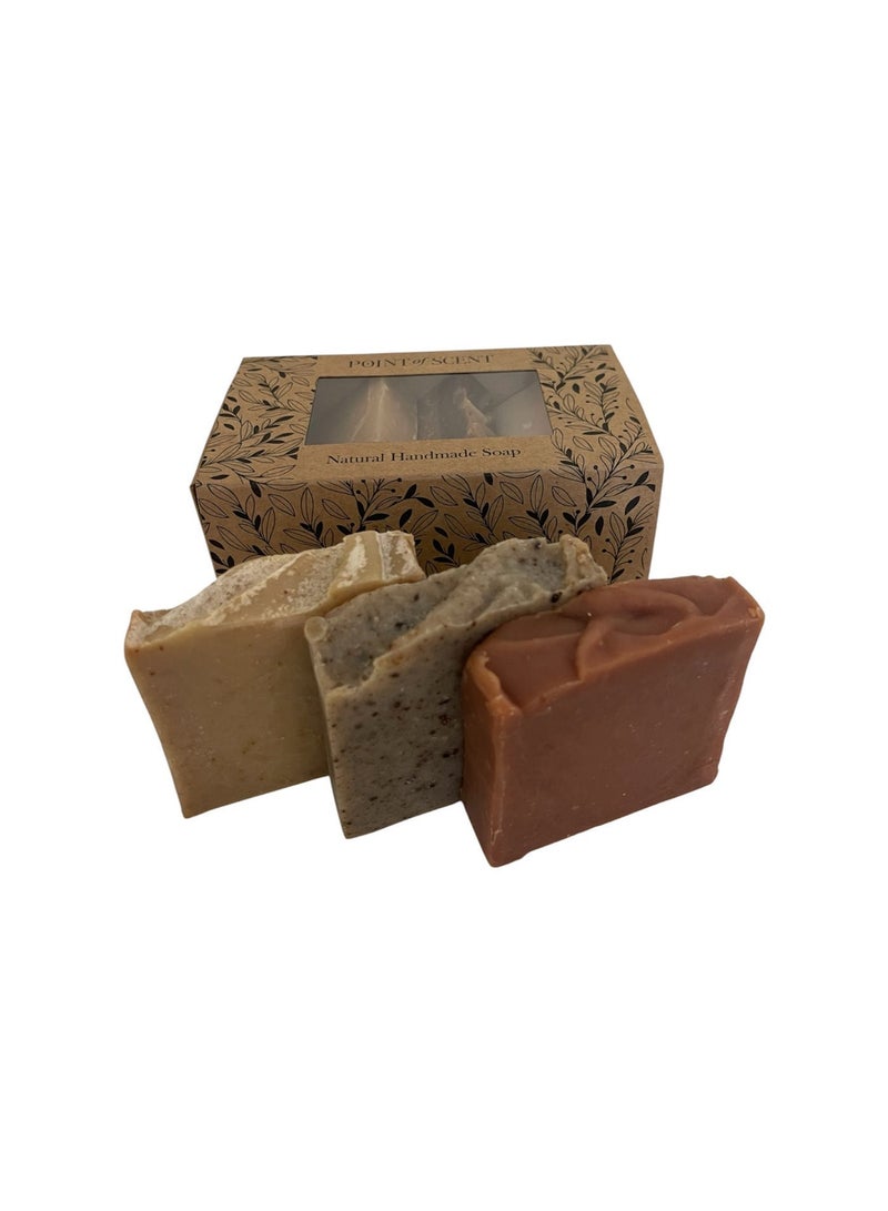 POINT of SCENT Natural handmade Turkish soap 3X100G - Image 2