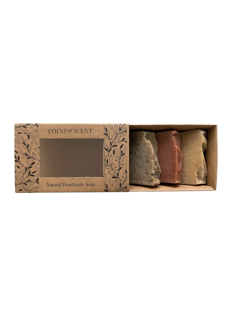 POINT of SCENT Natural handmade Turkish soap 3X100G - Image 3