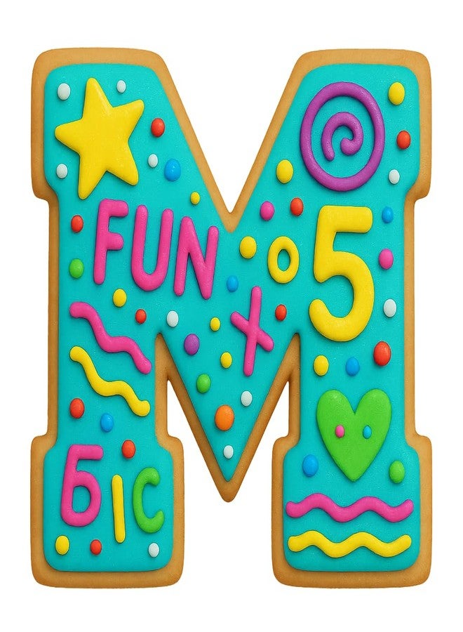 Mighty Gadget 3 inches Varsity Letters Cookie Cutters (M) - Image 5
