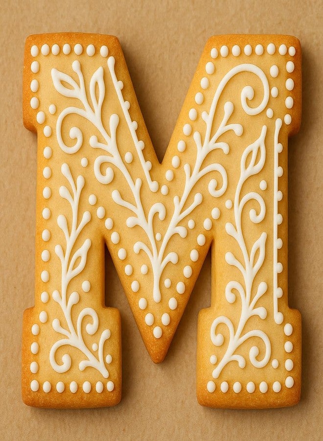 Mighty Gadget 3 inches Varsity Letters Cookie Cutters (M) - Image 4