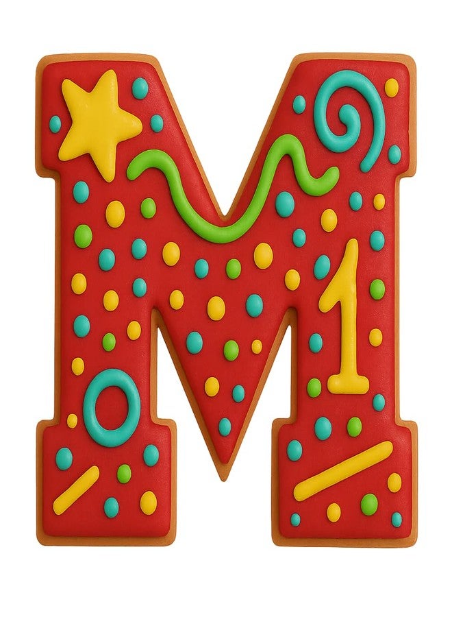Mighty Gadget 3 inches Varsity Letters Cookie Cutters (M) - Image 2
