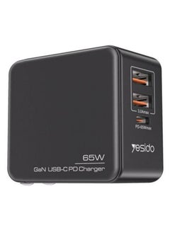 Yesido Gan 3 In 1 Combo 65W Mini Quick Charger