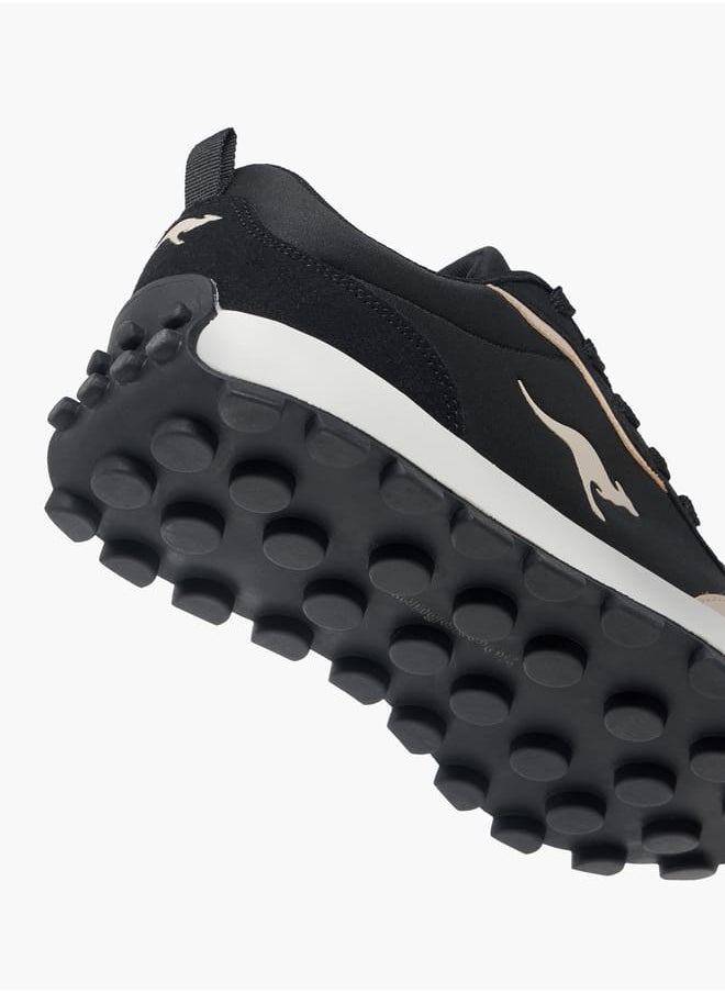 kangaROOS Women's Logo Embossed Sports Shoes with Lace-Up Closure  - Image 5