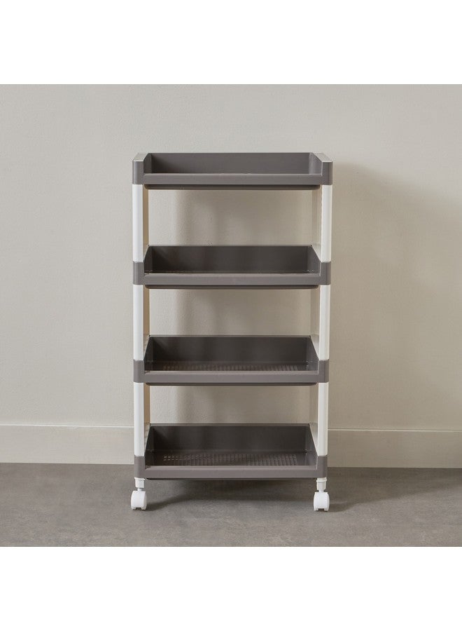 Home Box رف تخزين ايزي ستور 4 طبقات مع عجلات 46 × 82.5 × 29.5 سم - Image 2