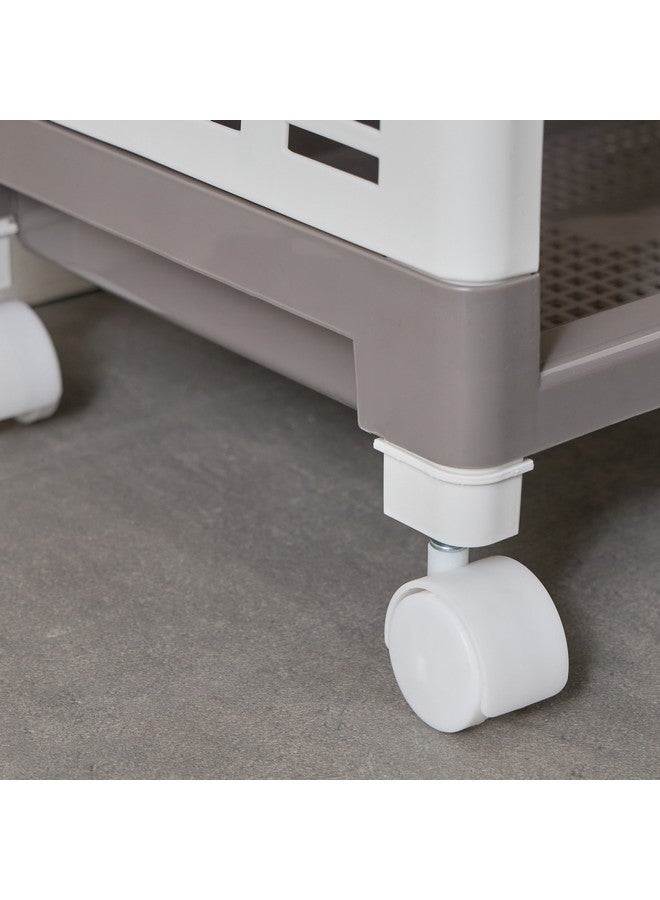 Home Box رف تخزين ايزي ستور 4 طبقات مع عجلات 46 × 82.5 × 29.5 سم - Image 5