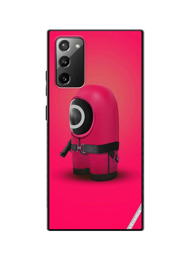 VR CREATIVE Protective Case Cover For Samsung Galaxy Note20 5G Squid Game Design Multicolour - Image 1