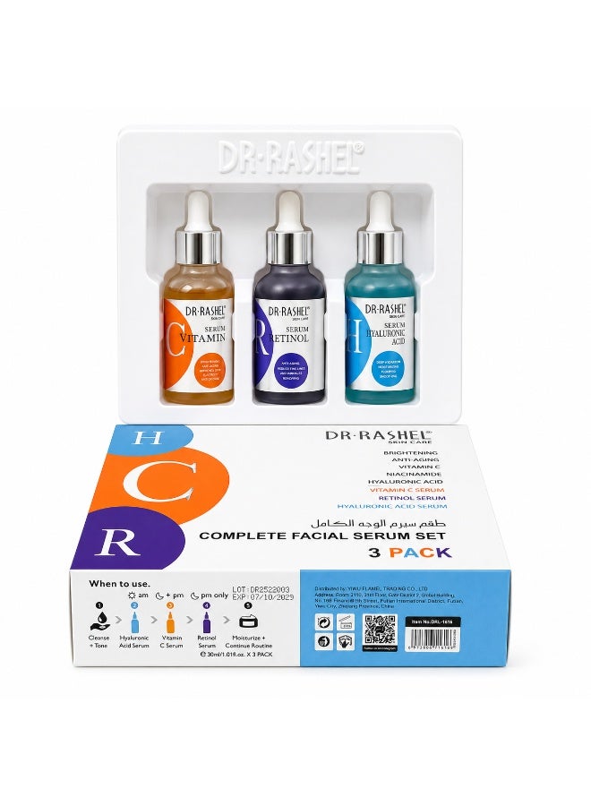 Dr Rashel Facial Serum 3 pc Set
