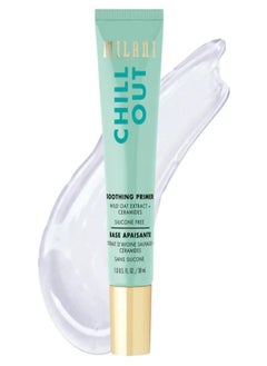Milani Chill Out Soothing Face Primer - Silicone-Free Hydrating Formula with Wild Oat Extract - 30ml - Pre-Makeup Base for Smooth, Calm, and Refreshed Skin