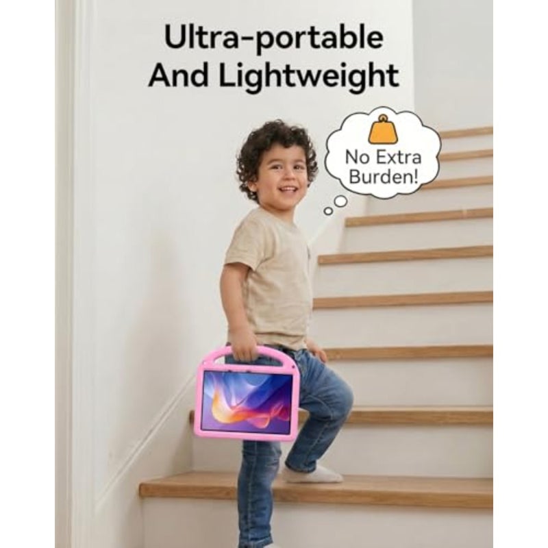 Case for Redmi Pad 2 Shockproof Duarable EVA Foam Lightweight, Handle Stand, Shoulder Strap, Shockproof, Kid Friendly Protection - Image 3
