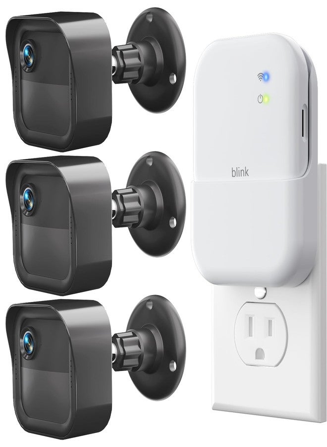 Aaeytby All-New Blink Outdoor Camera Surveillance Mount, 3 Pack Weatherproof Protective Housing and 360 Degree Adjustable Mount for Blink Outdoor 4th & 3rd Gen Cam - Image 1