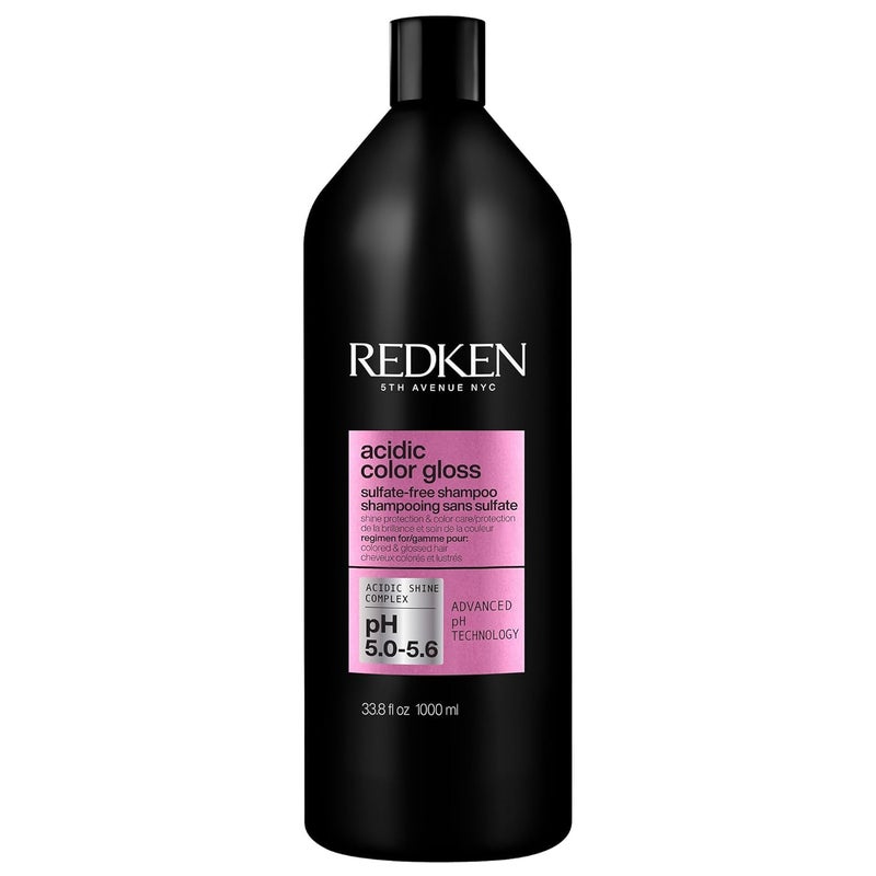 Redken Acidic Color Gloss Sulfate-Free Shampoo for Color Protection and Shine To Help Extend Color & Shine for Color-Treated Hair - Image 1