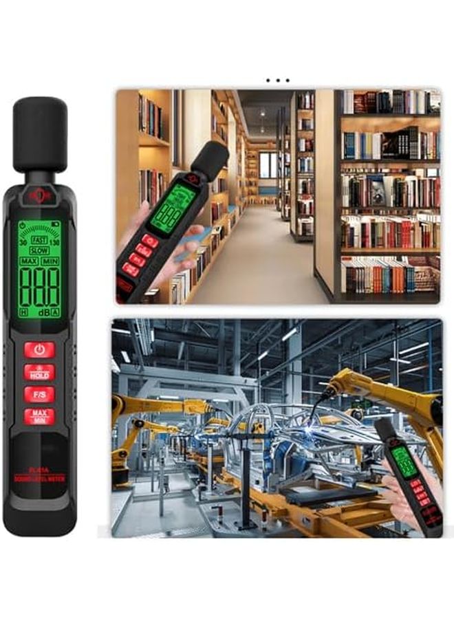 Oxtxuzdm Decibel Meter User Friendly Noise Analyzer for Home and Professional Use - Image 3