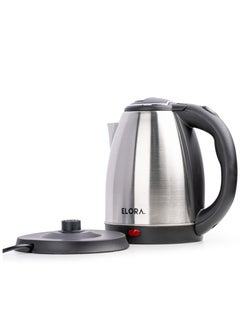ELORA Electric Kettle 1.8 L,  Stainless Steel, Ergonomic Handle, Perfect Pour, Large Capacity 1.8 L ELWK-2941 Silver  - Image 2