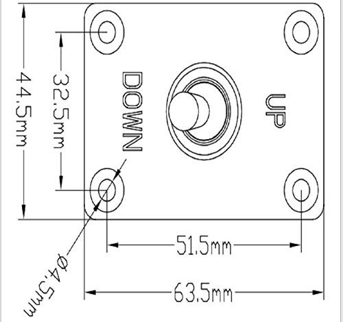 JZLiner Marine Toggle Switches for a Boat 12V 15A On Off On Momentary Panel 3Pin Control - Image 5