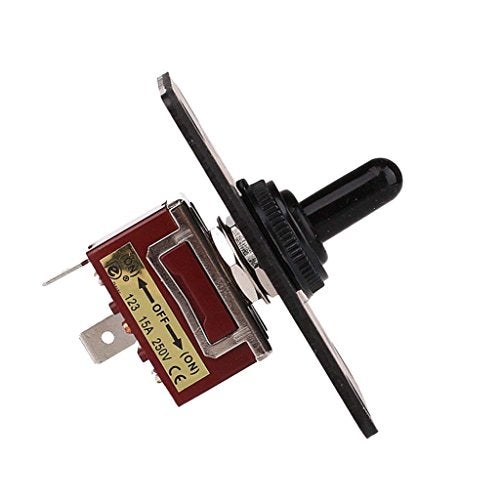 JZLiner Marine Toggle Switches for a Boat 12V 15A On Off On Momentary Panel 3Pin Control - Image 3