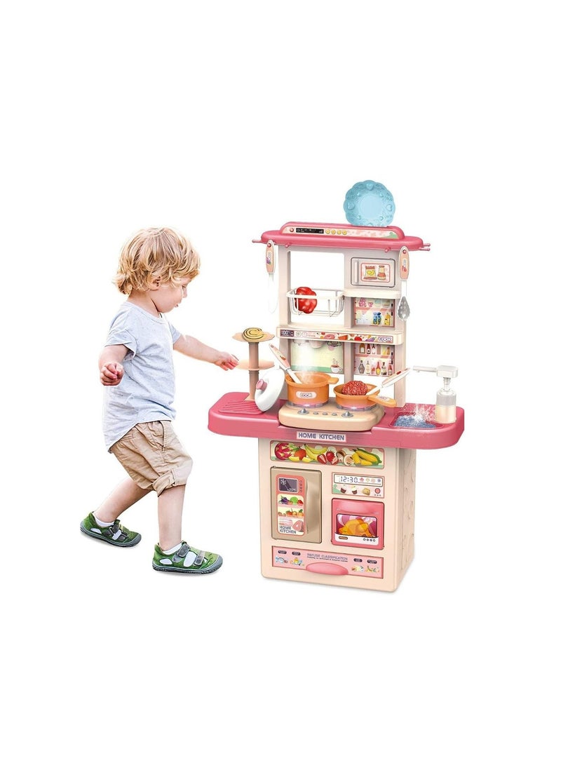 Dream Kids Kitchen Set 65 Pieces with Light & Sound – Cooking Play Set for Children - Image 4