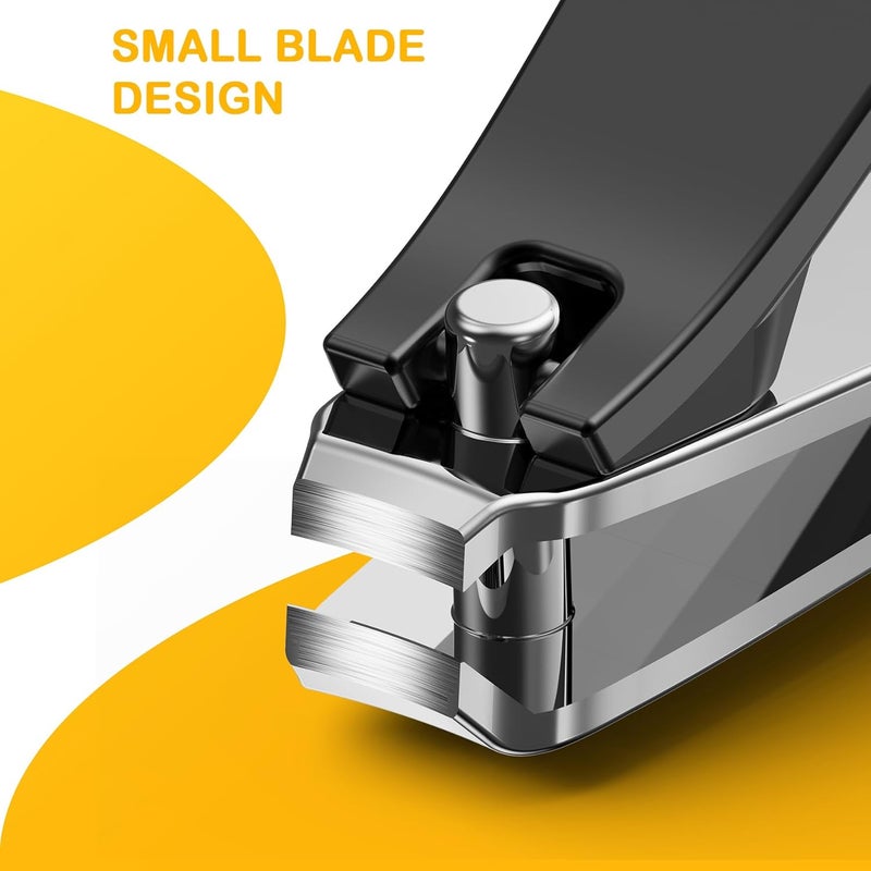 BEZOX Safe Baby Nail Clippers, 0.2-Inch Jaw Nail Clipper Trimmers for Baby, Infants and Toddlers, Precision Nail Grooming Tool for Tiny Fingers and Toes - Black - Image 5