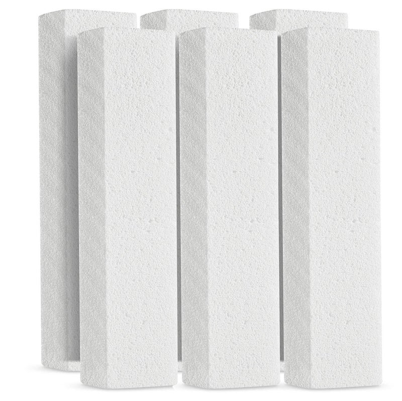 FALAMON 6 Pack Pumice Stone for Toilet Bowl Cleaning, Scouring Stick Remove Hard Water Rings, Calcium Buildup and Rust, Pumice Cleaning Bar for Tile Bath-tub - Image 1
