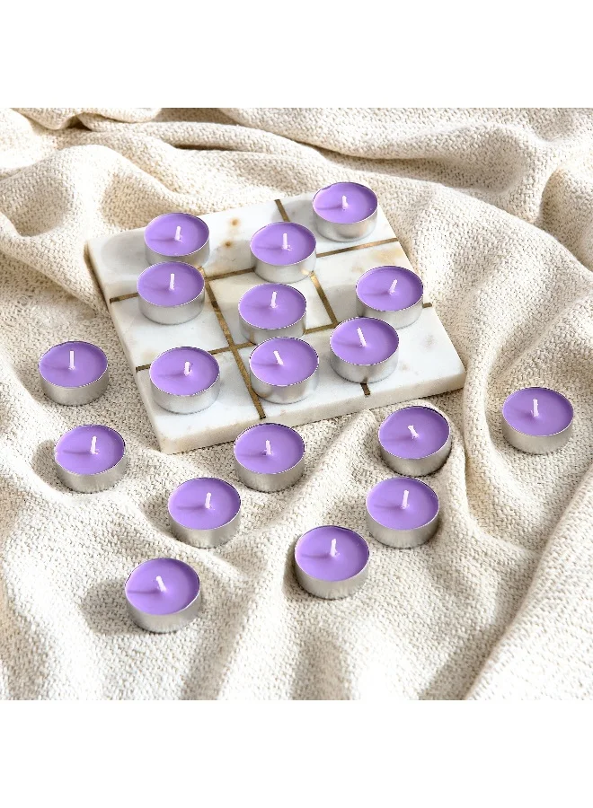 Home Box Bolsius 18-Piece Lavender Scented Tealight Set - 260 gm