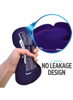 Y&D Ice Pack 2 Pcs Reusable Hot and Cold Therapy Gel Wrap Support Injury Recovery Alleviate Joint Muscle Pain Adjustable Flexible for Knees Back Shoulders Arms Legs  - Image 4