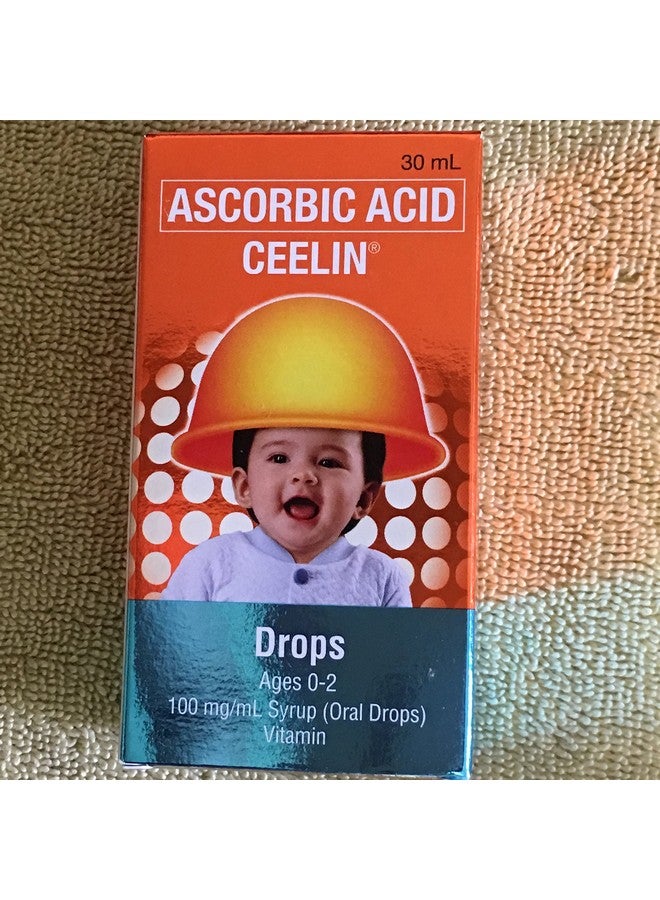 Ceelin Ascorbic Acid Ceelin Oral Drops Ages 0-2 years old 30mL Unilab - Image 1