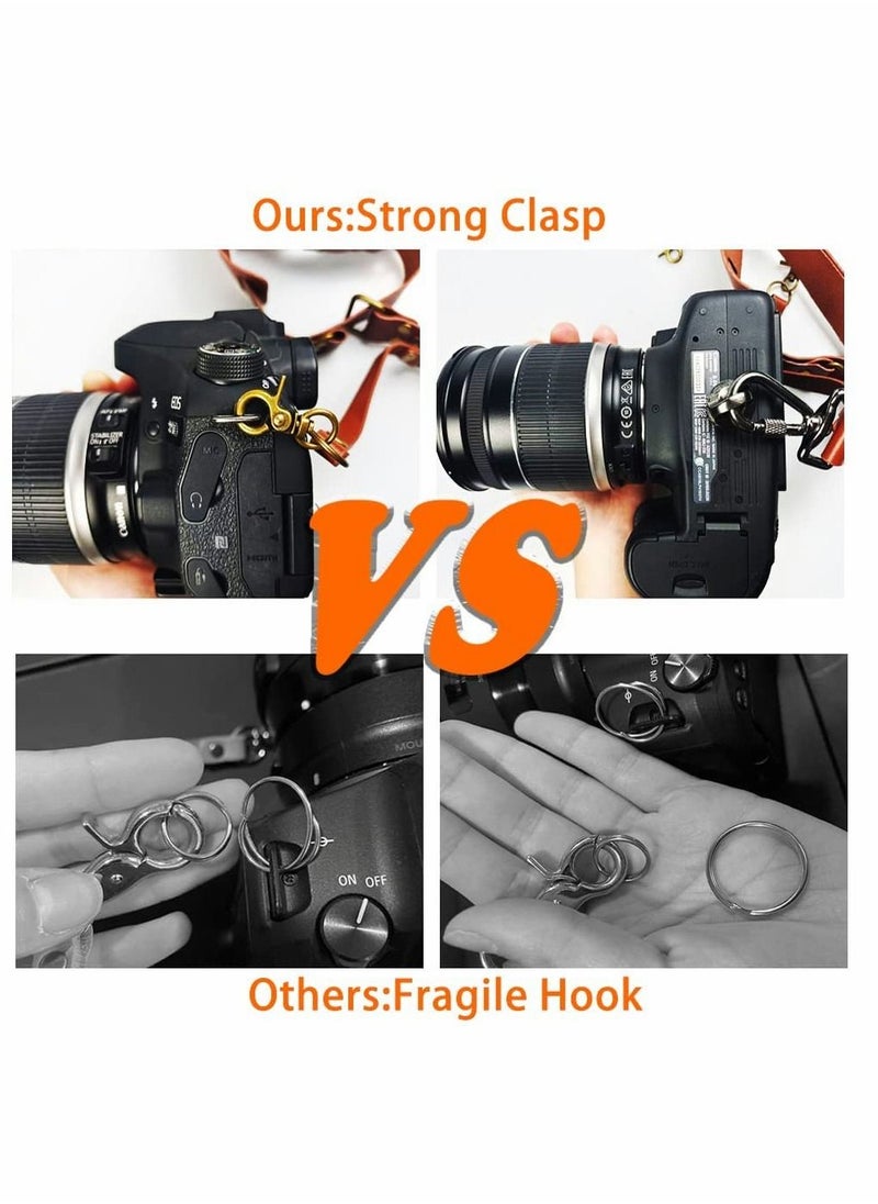 Y&D Camera Strap Shoulder for Two Cameras Dual Accessories Adjustable Leather Harness DSLR SLR  - Image 3