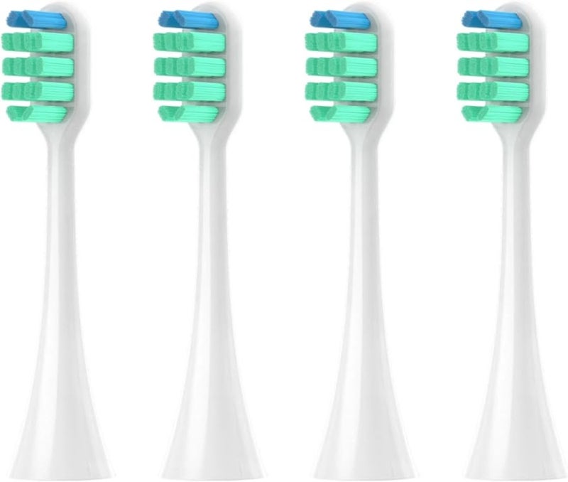 Panasonic Doltz Replacement Toothbrush Heads 4pcs White Compatible EW DC01 DC12 PDL54 PDP51 EW1031 DE92 WEW0980 DL40 DL75 DL82 - Image 2