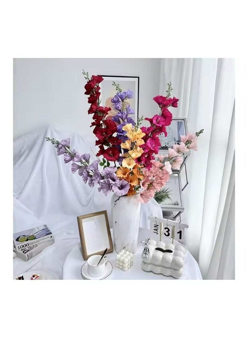 Huitich Artificial Flower Decor for Home, Parties, and Weddings Red - Image 3