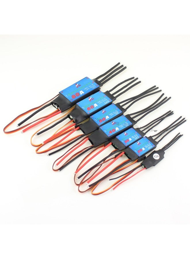 Model Aircraft Two-way Esc 12a20a30a40a50a60a80a Remote Control Boat Wind Boat Underwater Thruster-Color:StAndArd BidirectionAl 40A (supports 2-6s) 3 - Image 4