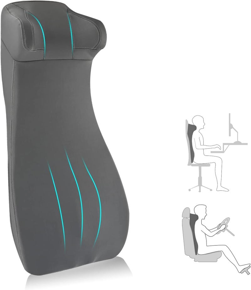 MRRON وسادة دعم الظهر والقطنية الكبيرة من مورن أكسيمبرو من فوم الذاكرة الطبي - Image 2