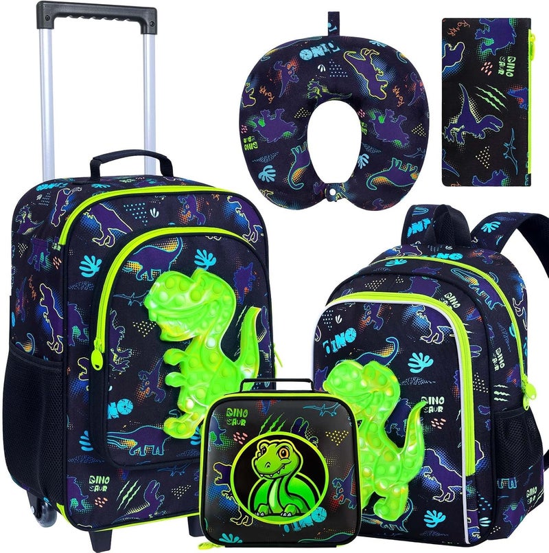 CCJPX Kids Luggage for Boys Girls, Toddler Rolling Travel Carry on Suitcase with Wheels - Image 1