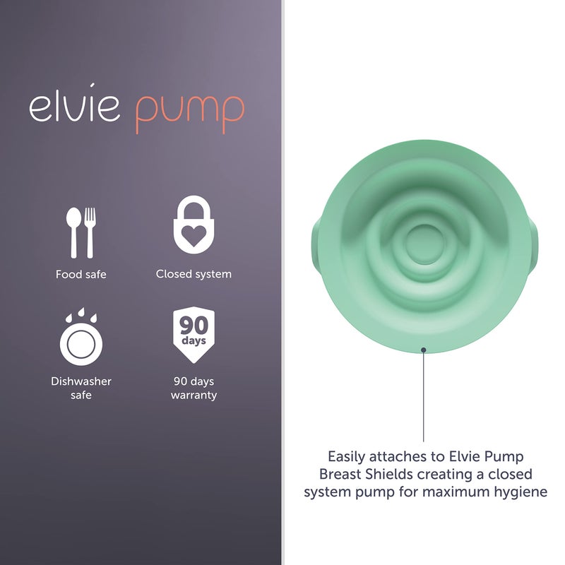 Elvie - Breast Pump Seals - Accessories for Breastmilk Storage, Pumps & Breastfeeding Essentials - 2 Pack - Image 2