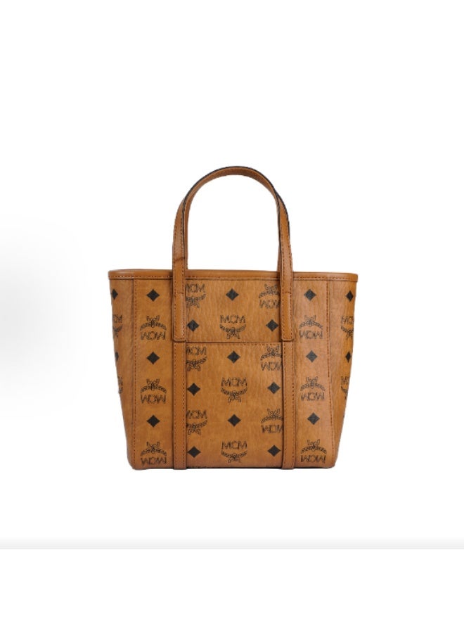 MCM TONI Mini handbag Diagonal tote bag（Brown） - Image 3