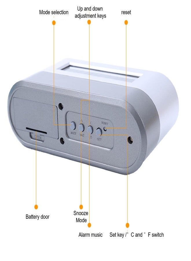 Cadmos Pen Holder, LCD Display, Temperature and Humidity Monitor, Business Card Stand (Large- PH662) - Image 2
