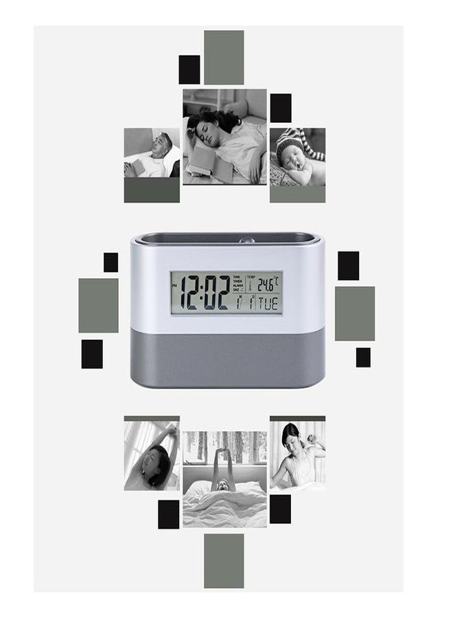 Cadmos Pen Holder, LCD Display, Temperature and Humidity Monitor, Business Card Stand (Large- PH662) - Image 5